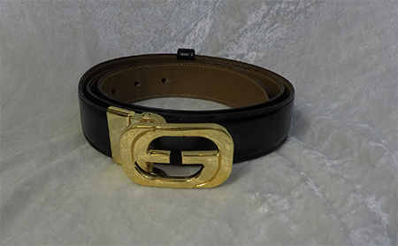 Gucci Gold Reversible Belt