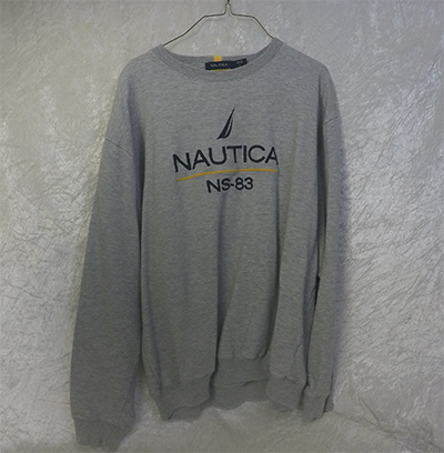 Nautica Grey Sweatshirt L